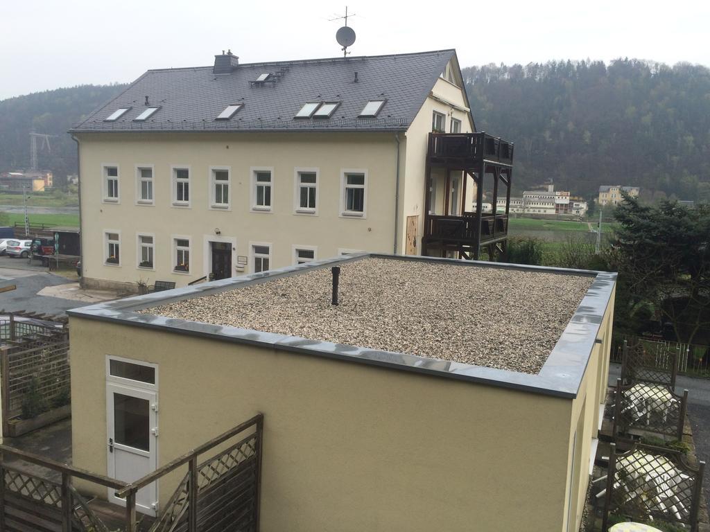 Pension Hoenel-Hof Bad Schandau Bagian luar foto